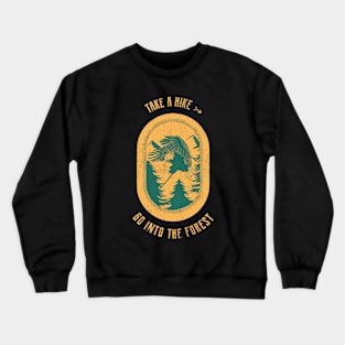 Hiking Hiker Crewneck Sweatshirt